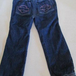 Embroidered Harley Davidson Clothing Children Harley Davidson Jeans sz 24 mo 2T